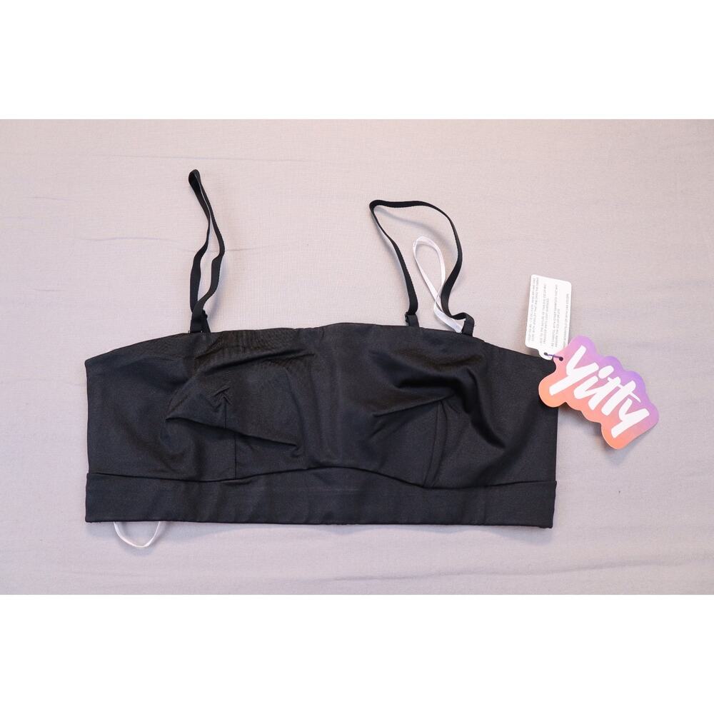 NEW Yitty Headliner Shaping Bandeau Black Tube Removable Strap Size L - Picture 3 of 5